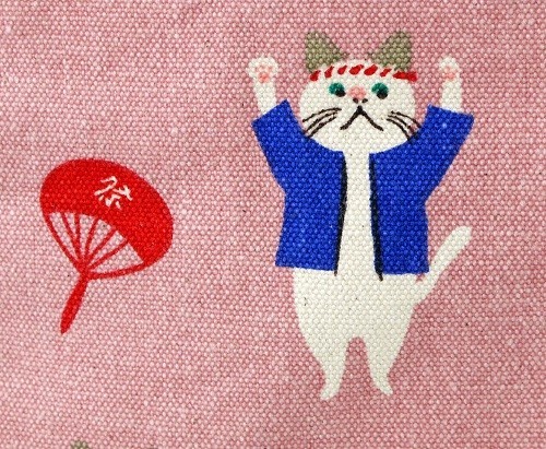 ミニトートバッグ　内ポケット付き　おまつりたーちゃんPI 画像